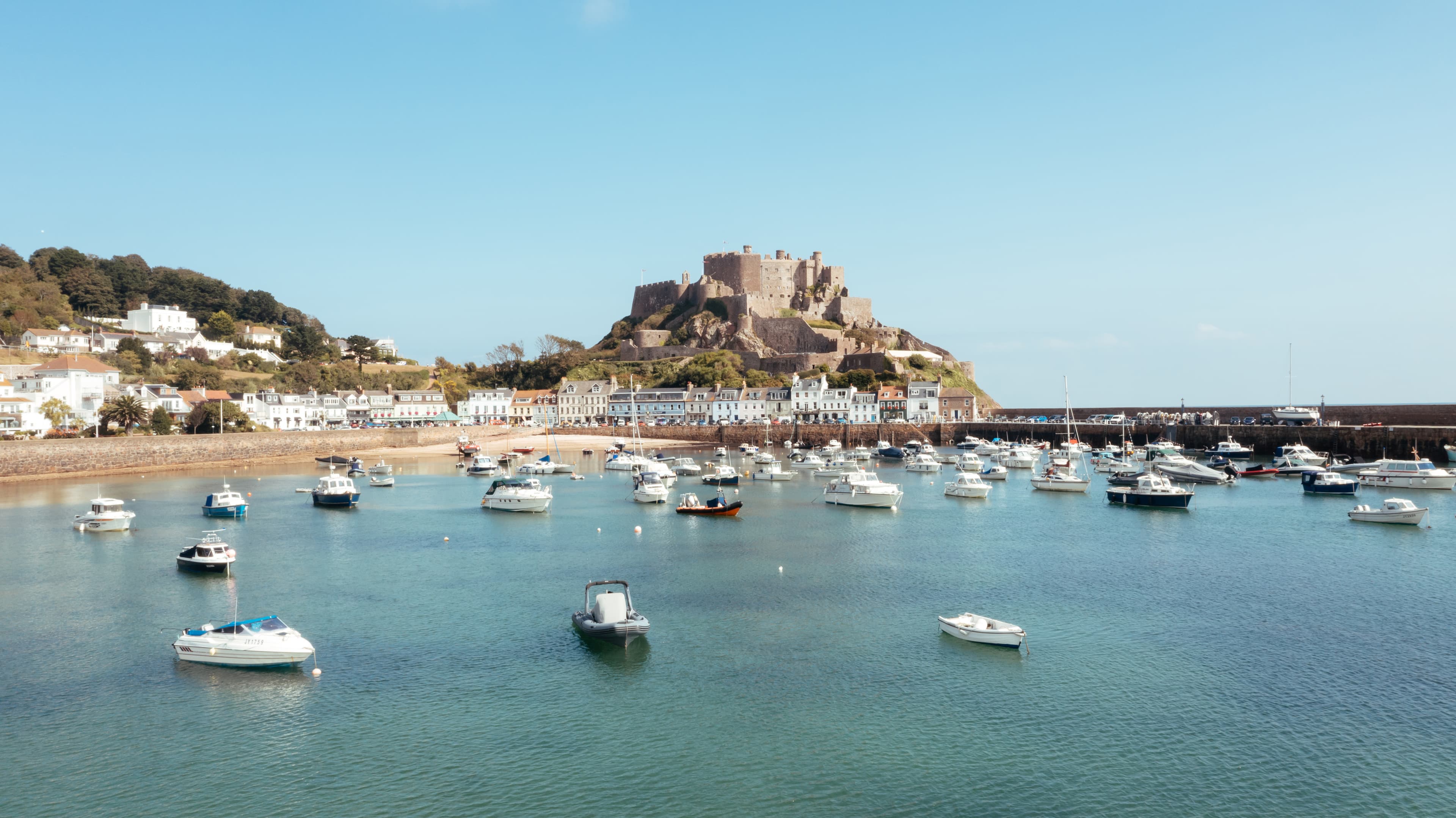 The Isle of Jersey in the English Channel