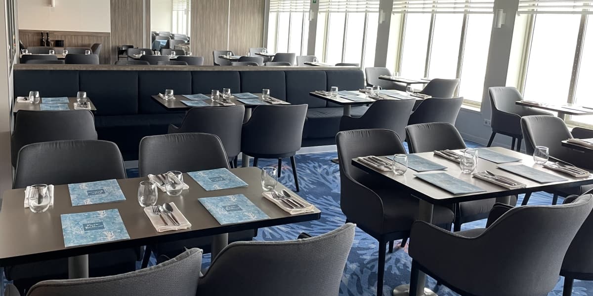 Mare Balticum restaurant onboard Baltics