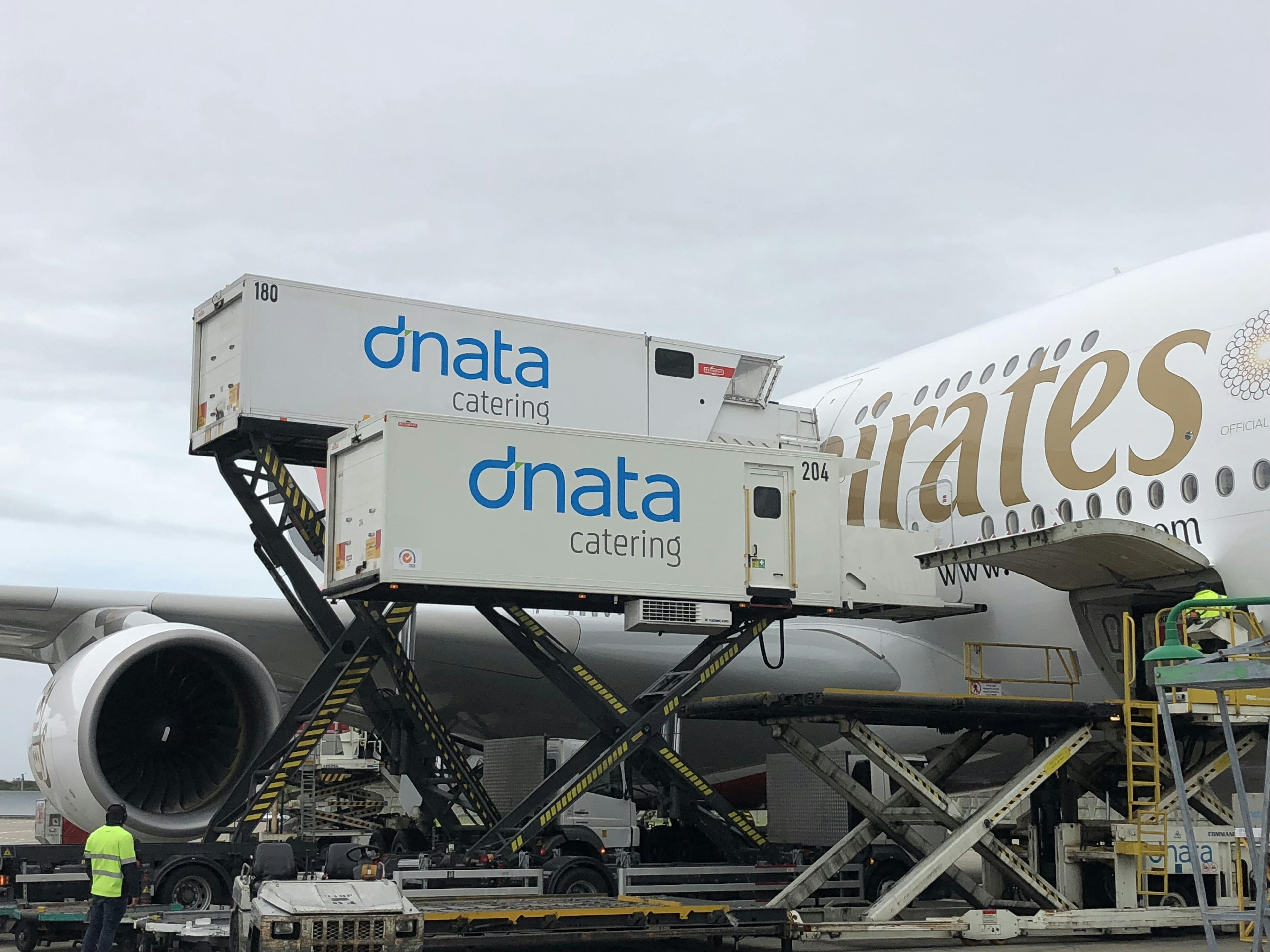 dnata Catering, trailers, cold chain transport