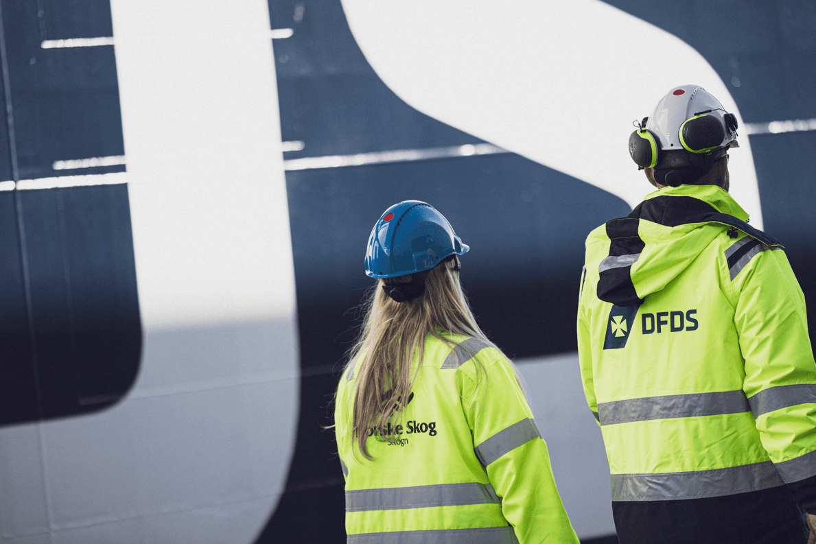 Norske Skog, DFDS workers