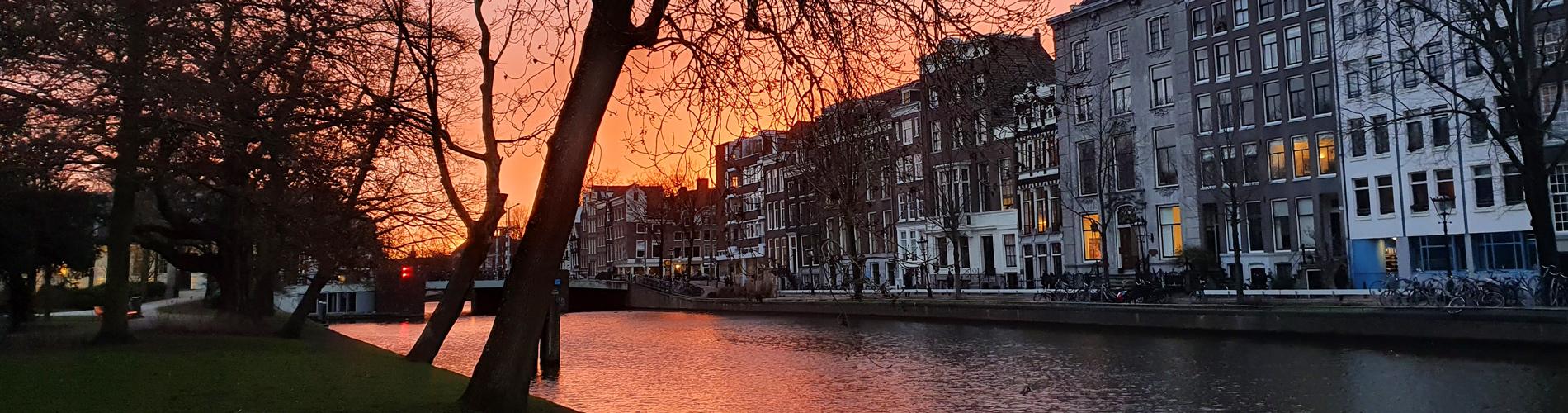 Amsterdam Golden sunset