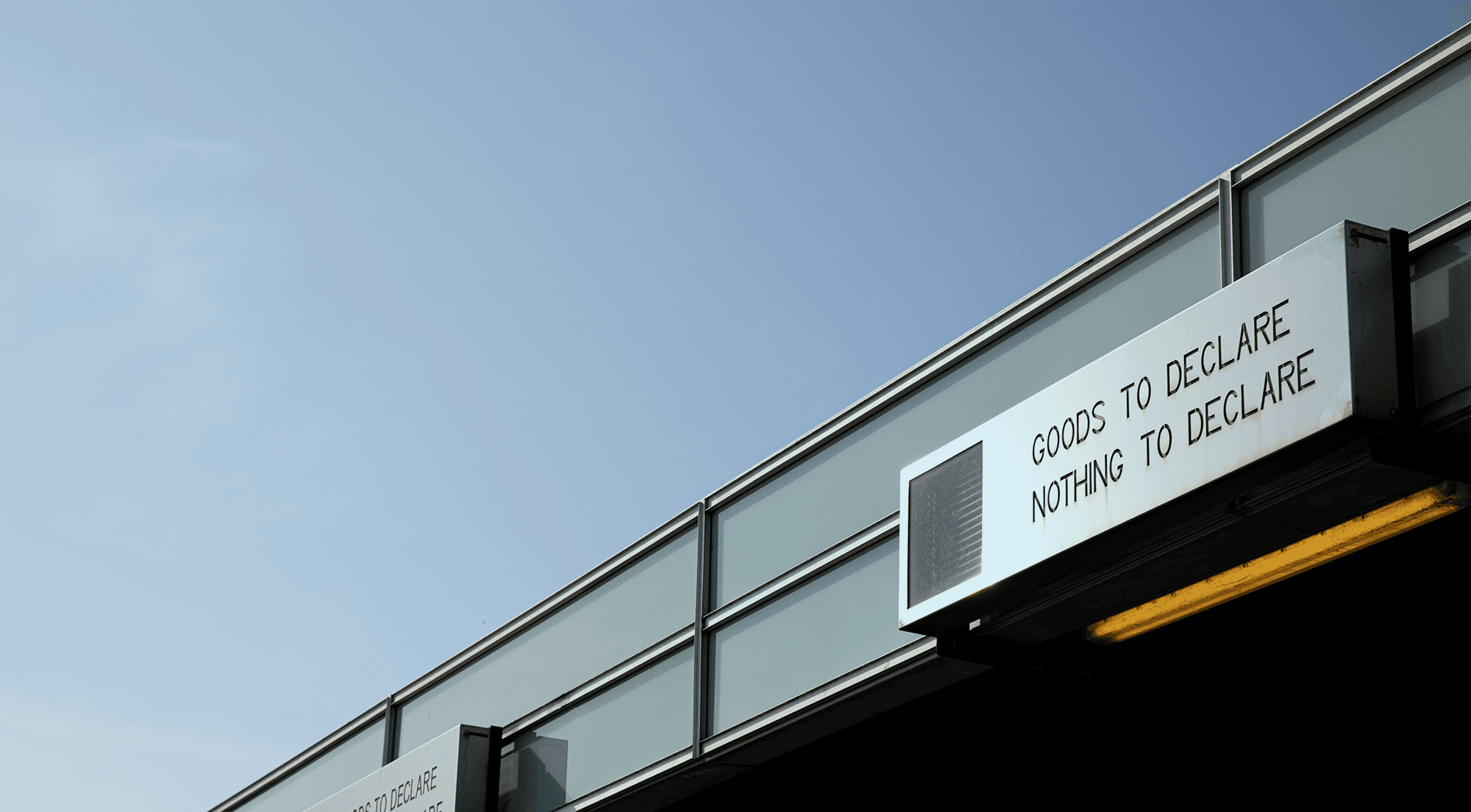 DFDS Goods to declare nothing to declare