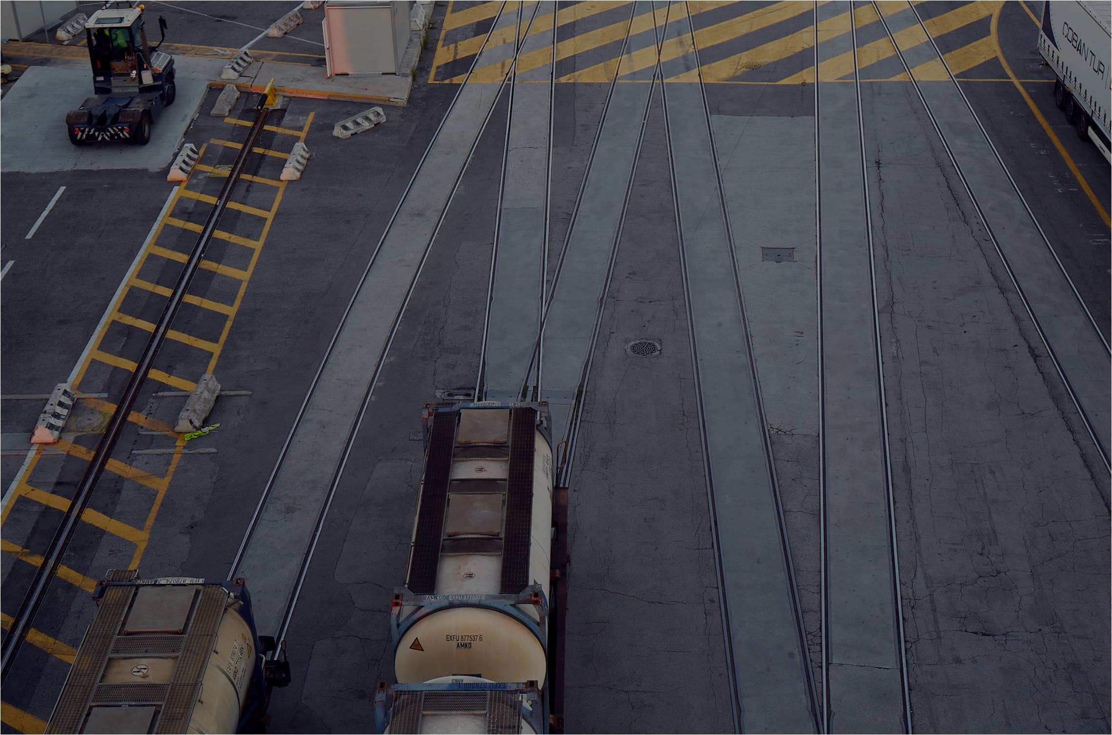 DFDS Trieste, rail, port, terminal