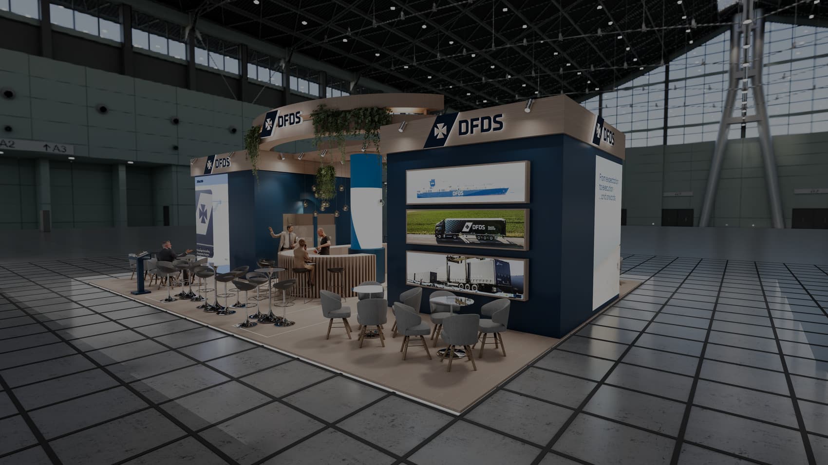 DFDS showcases connectivity at Logitrans 2025