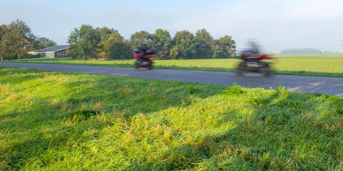 Motorcycling in Holland