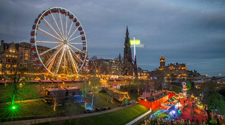 edinburgh weihnachten riesenrad co Kenny Lam VisitScotland