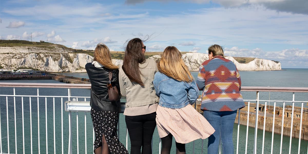 Explore the deck and enjoy the sea breeze