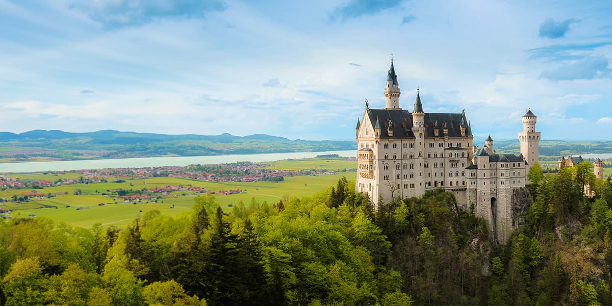 Always On SEO Top 10 German Castles Hero